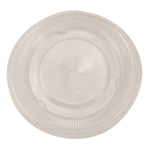 Empress Earth Flat Straw Lid, Fits 10oz PET Cup